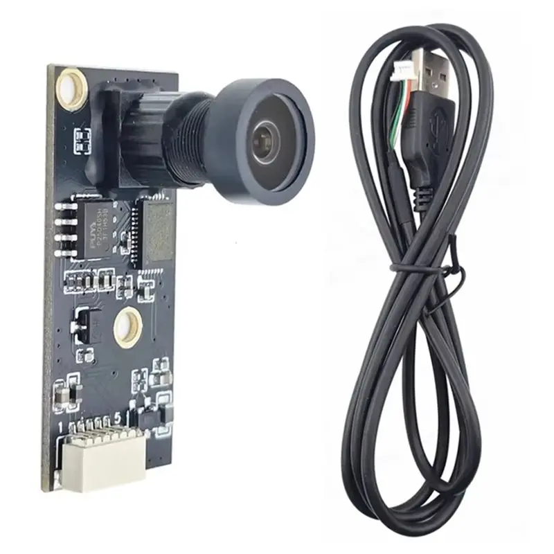 Voltvibe-5X 1920X1080 USB Camera Module For 3D Printers Camera Board 2 Mega-Pixel Wide Angle Fish Eye Lens UVC OTG