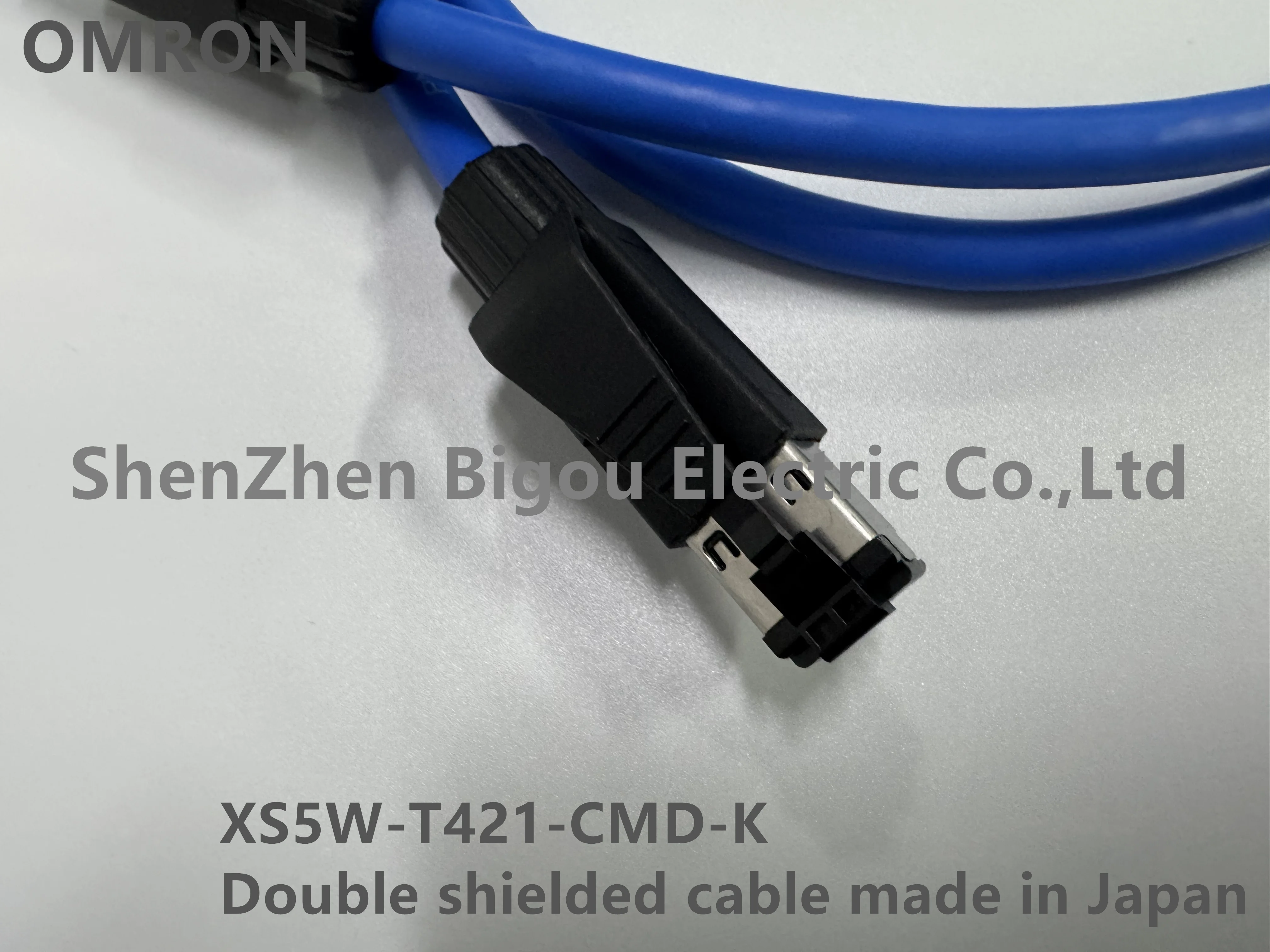 XS5W-T421-CMD-K/كابل محمي مزدوج / لقدرة الاتصال OMRON EtherCAT