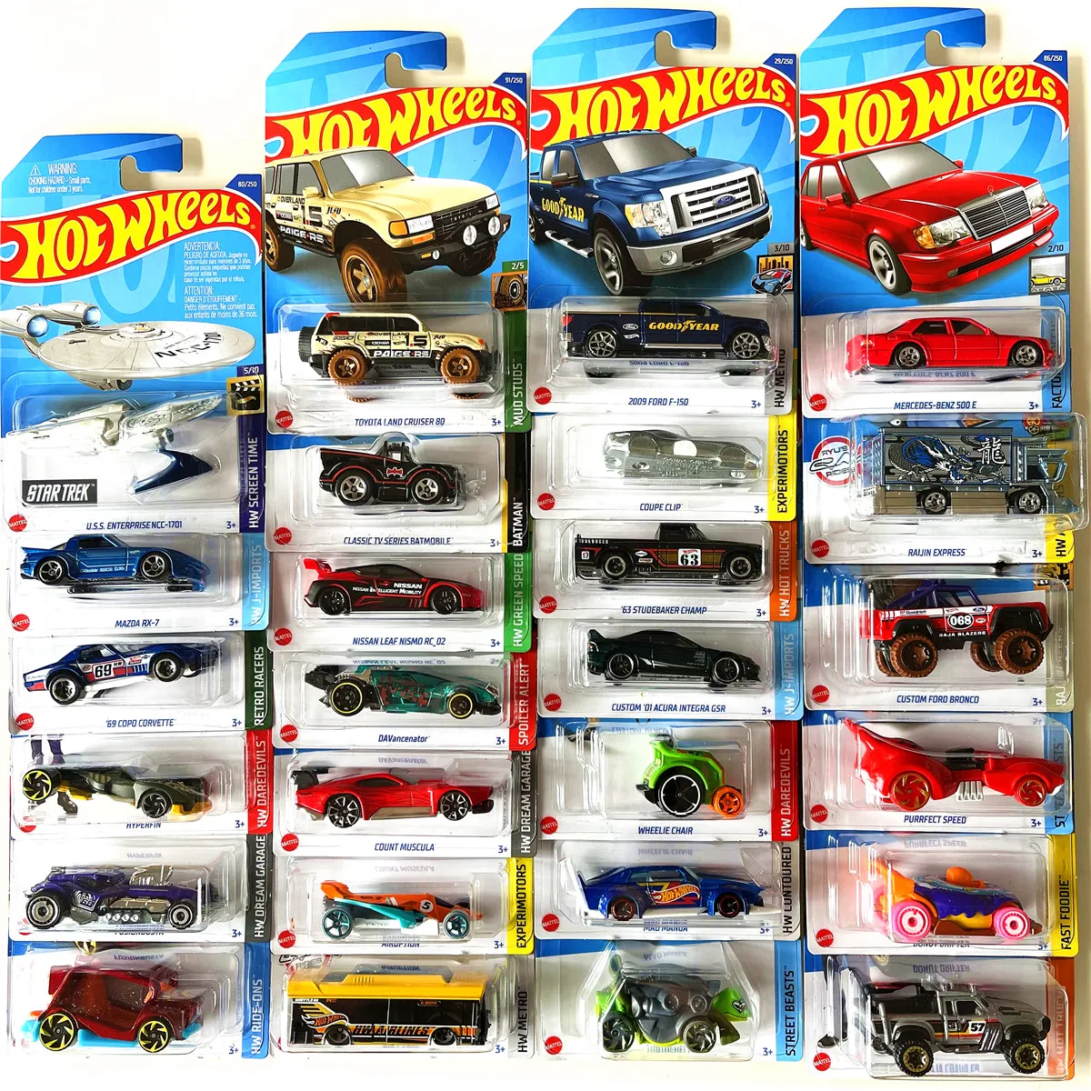 Mixed Batch Original Hot Wheels 5 To 72 Car Alloy Model Multi Type Design Simulation Real Fantasy Vehicle Toys for Children Gift