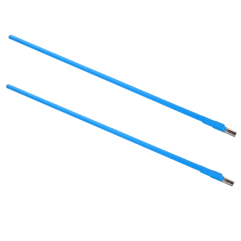 ​2Pcs ​420mm Length ​Guitar Truss Rod​ ​Neck Repair Rod​ ​Luthier Tool​ ​Two Way Truss Rod​ ​With 4mm Hex Wrench