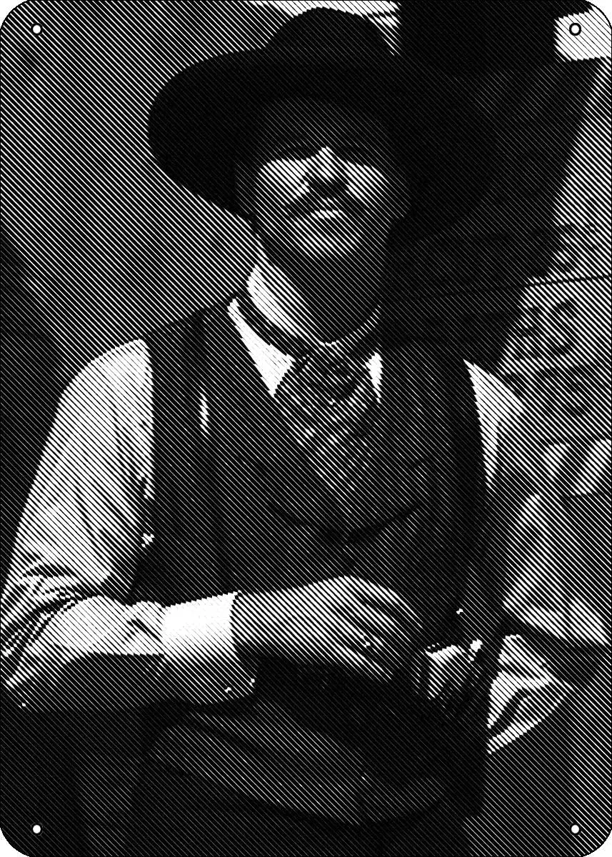 Doc Holliday Tombstone Best Movies of All Time Poster Metal Tin Sign 8 x 12Inch Funny Man Cave Cool Wall Decor sign