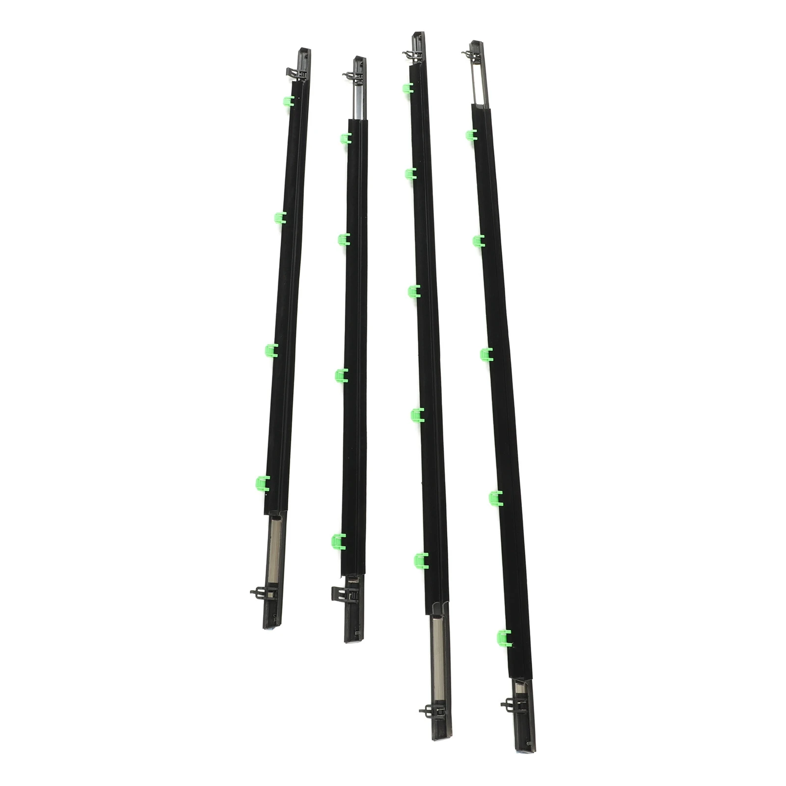 

4Pcs Window Moulding Trim 72450 SWA A01 - Weatherstrips Seal Belt for CR-V 2007-2011 - Durable Auto Accessory