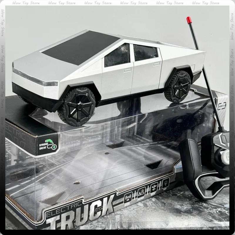 Juguete de camioneta de simulación Rc, camioneta Cyberpickup, coche de Control remoto de simulación para niños, vehículo todoterreno de carreras eléctrico, modelo de coche Toy Boy