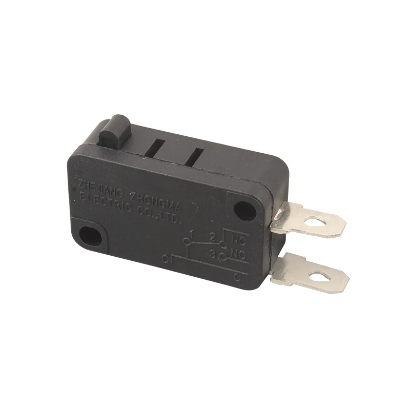 Water pump pressure switch, small micro switch 16A250V, diaphragm pump electric spray two-pin normally closed switch
