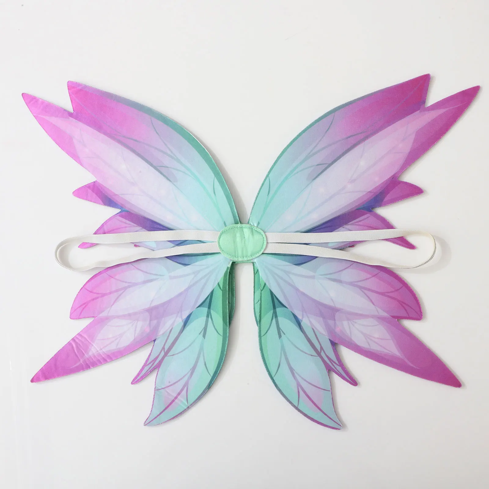 Princess Fairy Gradient Wings เด็กฮาโลวีนแต่งตัว Angel Wings เด็กประสิทธิภาพเทศกาลตกแต่งภาพผีเสื้อ Elf Wings