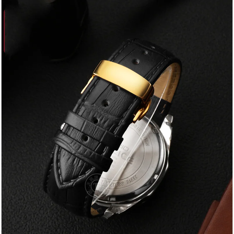 For LV Watch Raised Mouth for Louis Vuitton Tambour Series Q1121 Dedicated Watchband Men Women Q114k Genuine Leather Watch Strap