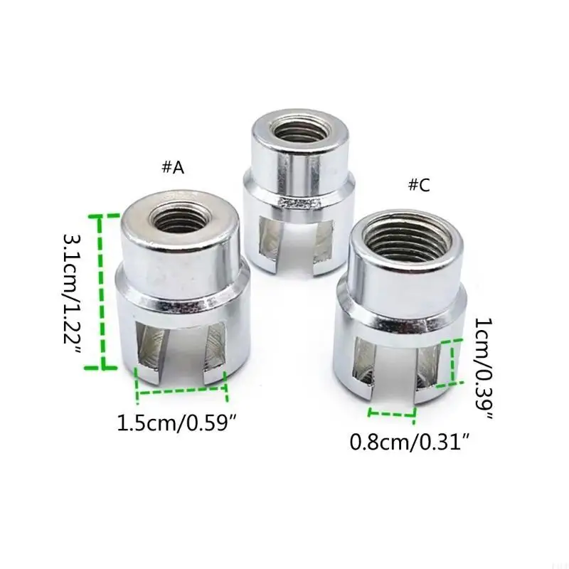 F1CF New 12 10 Car Head Dent Repair Tool Adapter Dent Lifter Puller for Slide Hammer Pulling Tabs