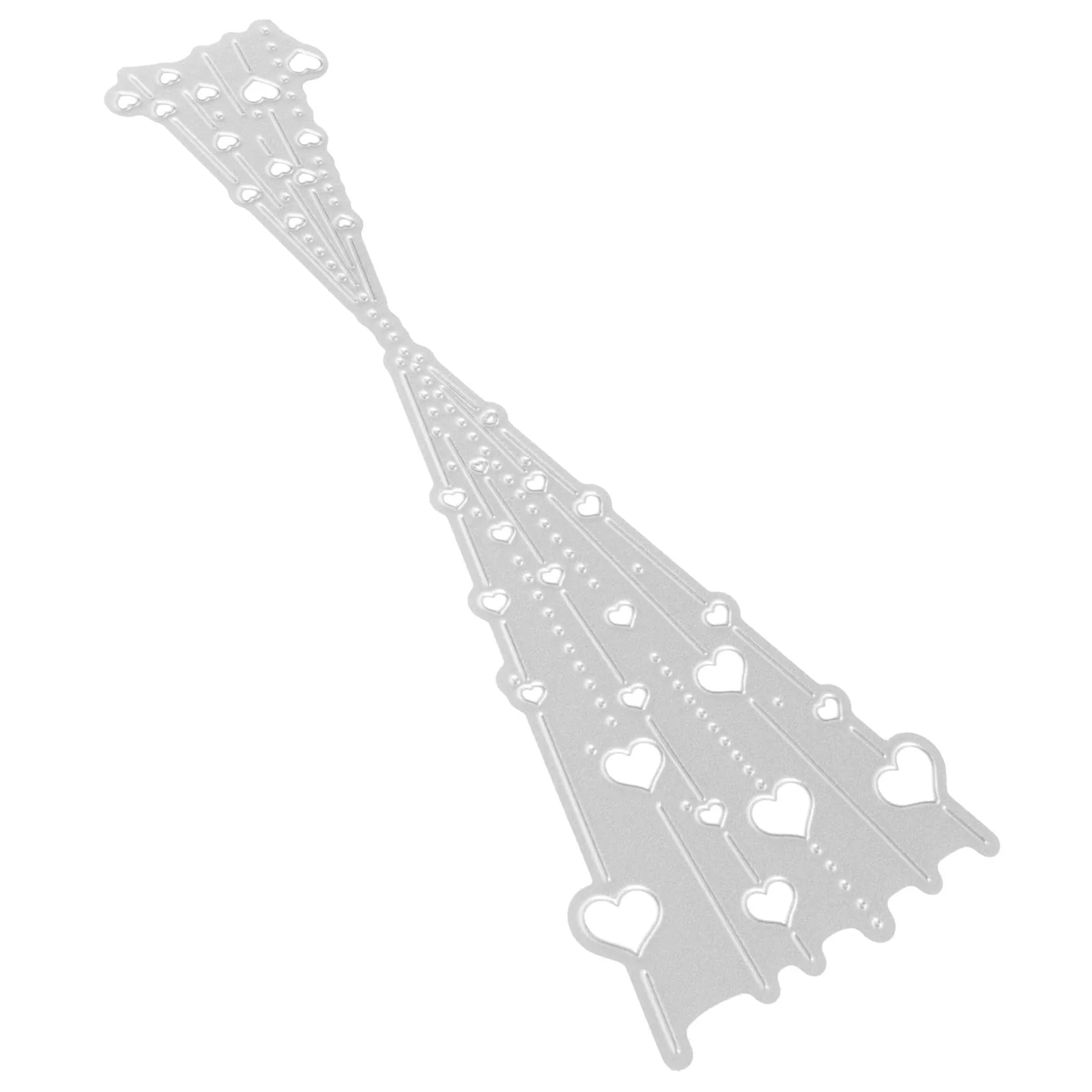Carbon Steel Heart-Shaped Cutting Die for Card Making, Paper Crafts, Embossing & Scrapbooking DIY
