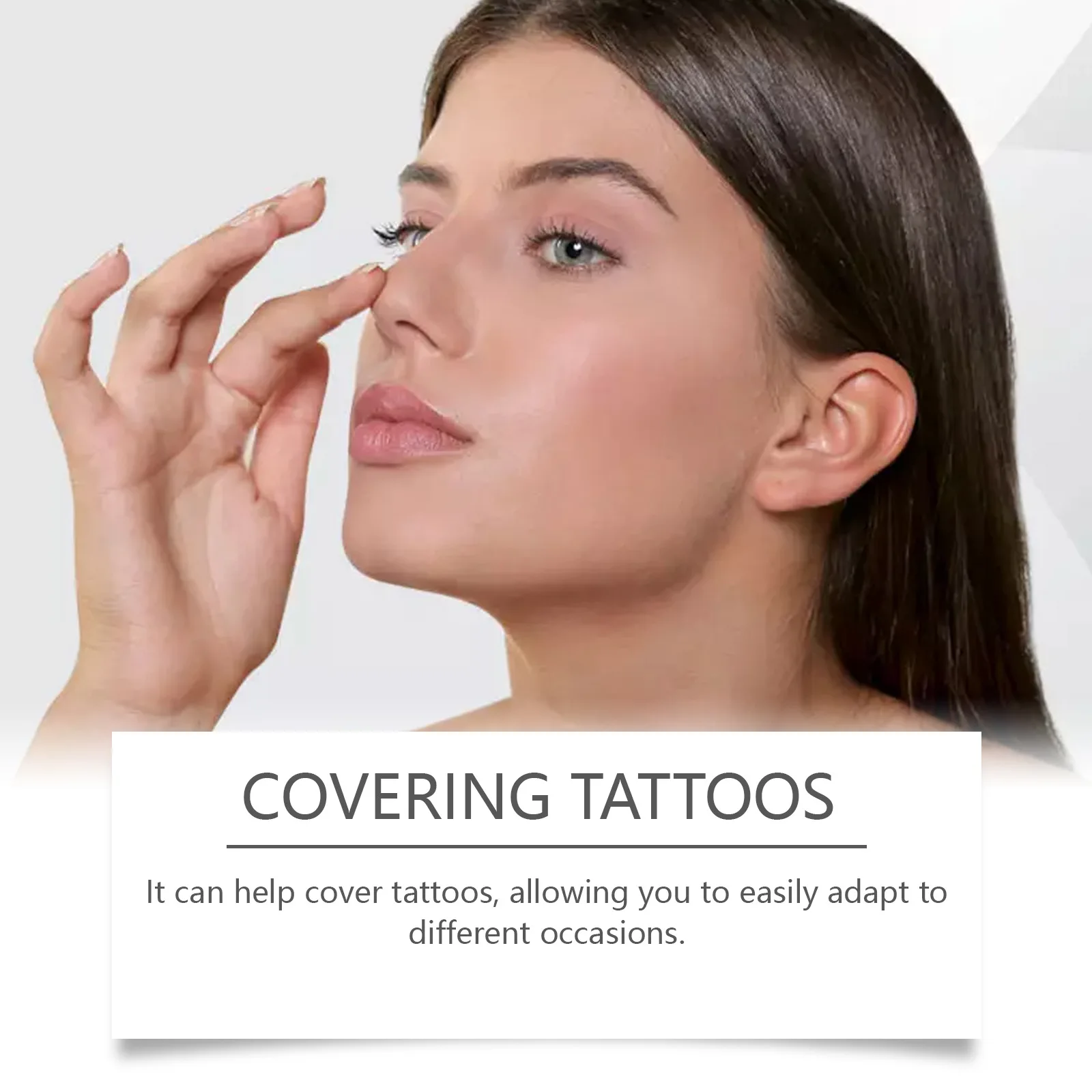 Eelhoe nicotinamida corretivo série duradoura à prova dwaterproof água remover olheiras cobertura completa para dartar pele base facial conjunto de maquiagem