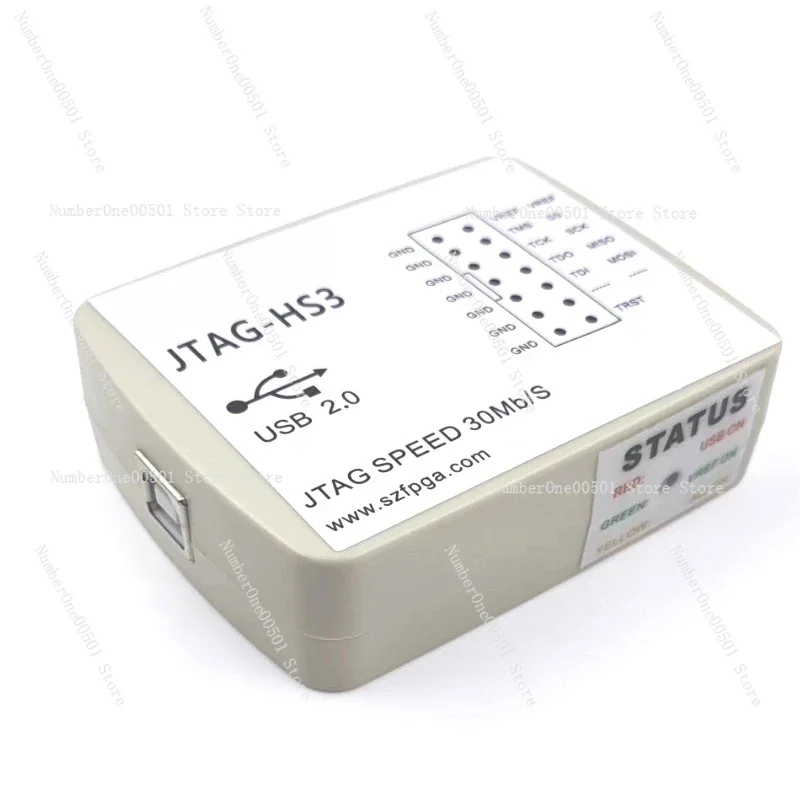 

Downloader jtag hs3 compatible with Alinx burning digilent Fudan Weiyilingsi