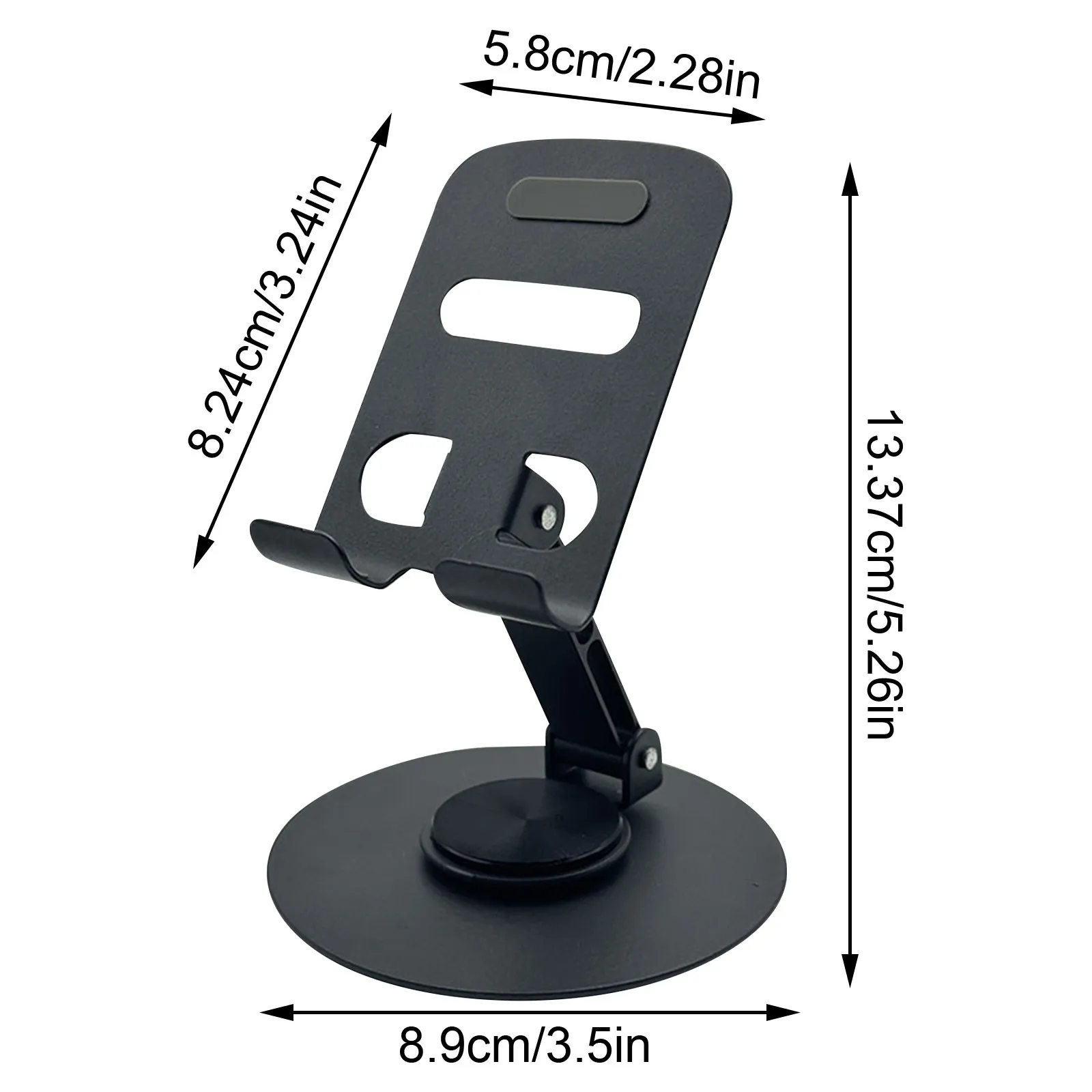 Tablet Holder Metal Aluminum 360 Rotation Tablet Holder IPad Holder Tablet Stand Mount Adjustable Flexible Mobile Phone Stand