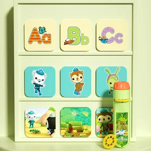 Original Octonauts Projection Lantern Bedtime Learning History Kawaii Anime Action Figure Clear Standard Projection Lamp 8 Main Sales Children's Lantern - №8