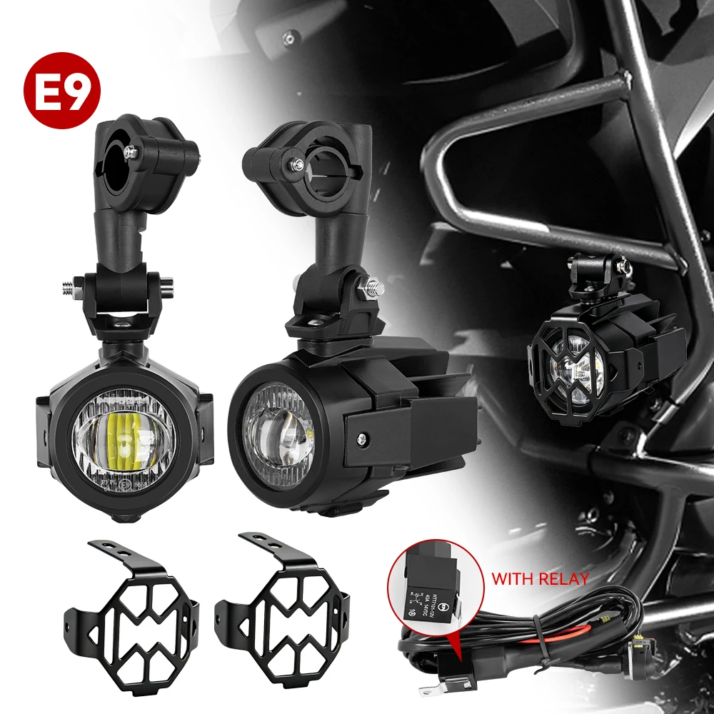 

Motorcycle LED Driving Lights For BMW R1200GS ADV F700GS F800GS R 1250 GS LC Front Head Light Waterproof Auxiliary Fog Light