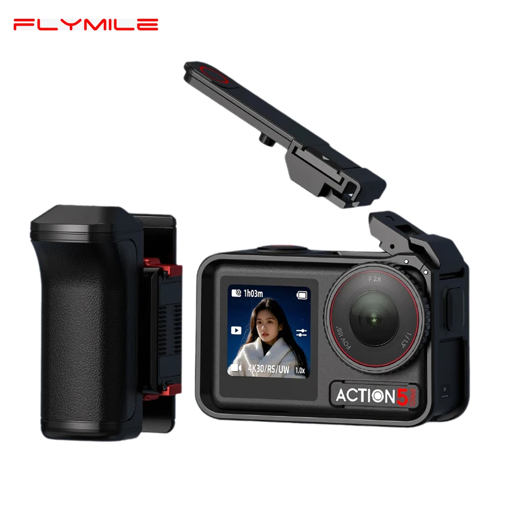 

Кнопка спуска затвора для уличной фотографии, крепление для DJI Osmo Action 5, оригинальная защитная рамка