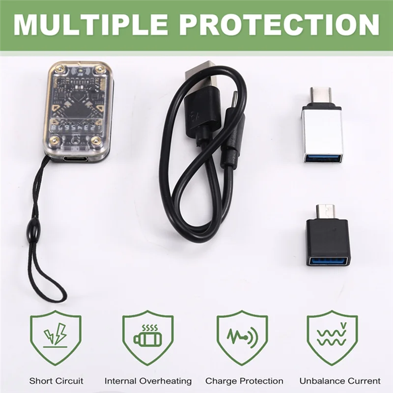 【PROMOTION】Chameleon V2.0 125Khz 13.56Mhz RFID Smart Chip Reader Emulator+ 5XUID/CUID Keychain Card Decode Chameleon NFC Duplica