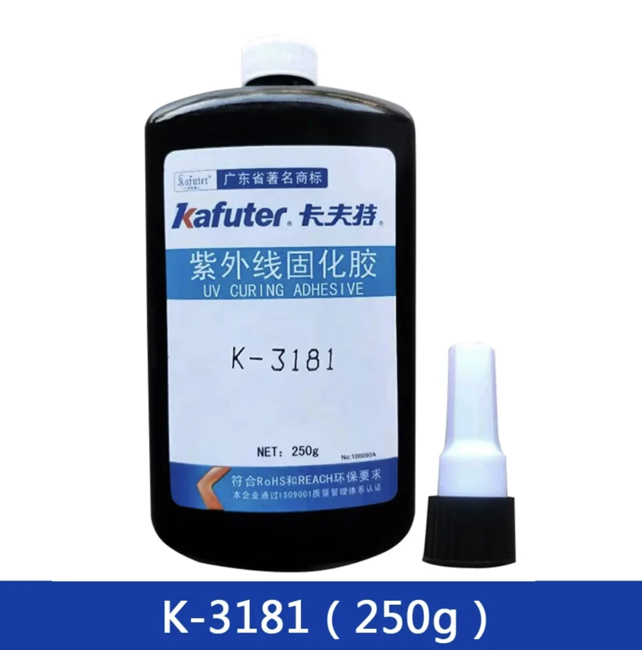 Kafuter 50g K-3181 جميع أنحاء الأشعة فوق البنفسجية الغراء الاكريليك لاصق شفاف البلاستيك معدن زجاج الأشعة فوق البنفسجية الغراء مع ضوء قطع الأشعة فوق البنفسجية