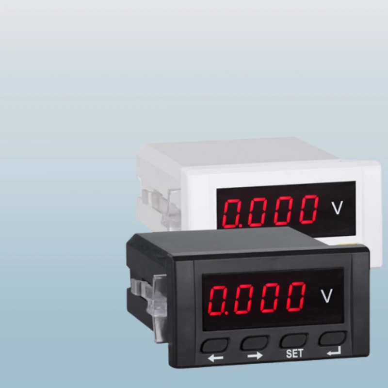 

2023 DC voltage meter Highly Accurate Digital 0.5class panel Voltmeter Digital for electric cabinet switchgear distribution box
