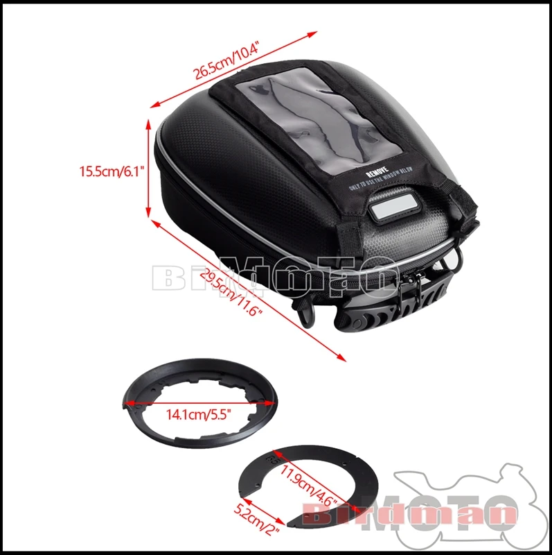 Xe Máy Xe Tăng Túi Vòng Núi Nhiên Liệu Filler Vỏ Dành Cho Xe Honda CB CBR 400 500 650 1000 VFR 800 1200 CRF 250 300 1000 1100 2014-2022