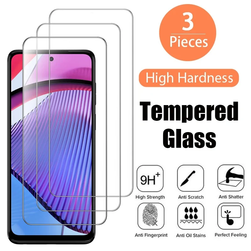 3PCS Tempered Glass For Motorola Moto G22 G32 G52 G62 G72 G82 G31 G41 G51 G71 G10 G20 G30 G50 G60 E20 E30 E40 Screen Protector