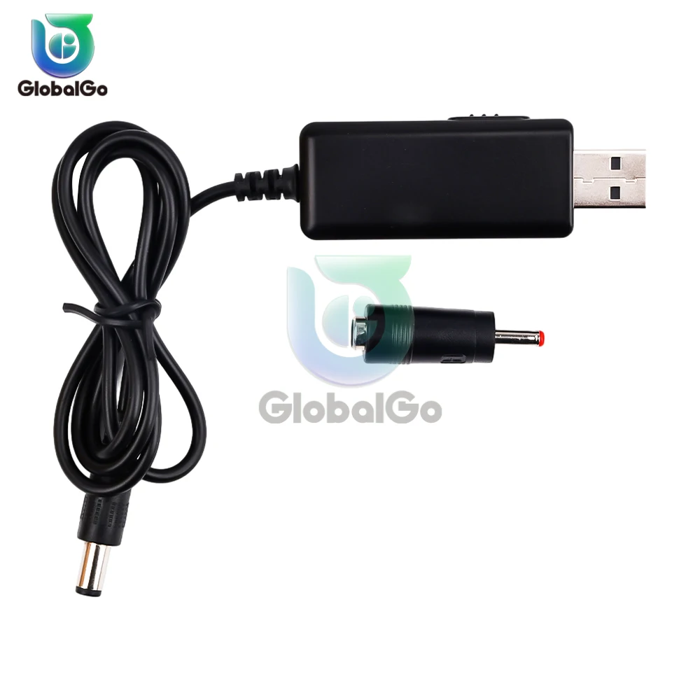 USB Power Boost Line DC 5V do 9V/12V Moduł Step UP Konwerter USB Adapter Kabel Routera 2.1x5.5mm Wtyczka