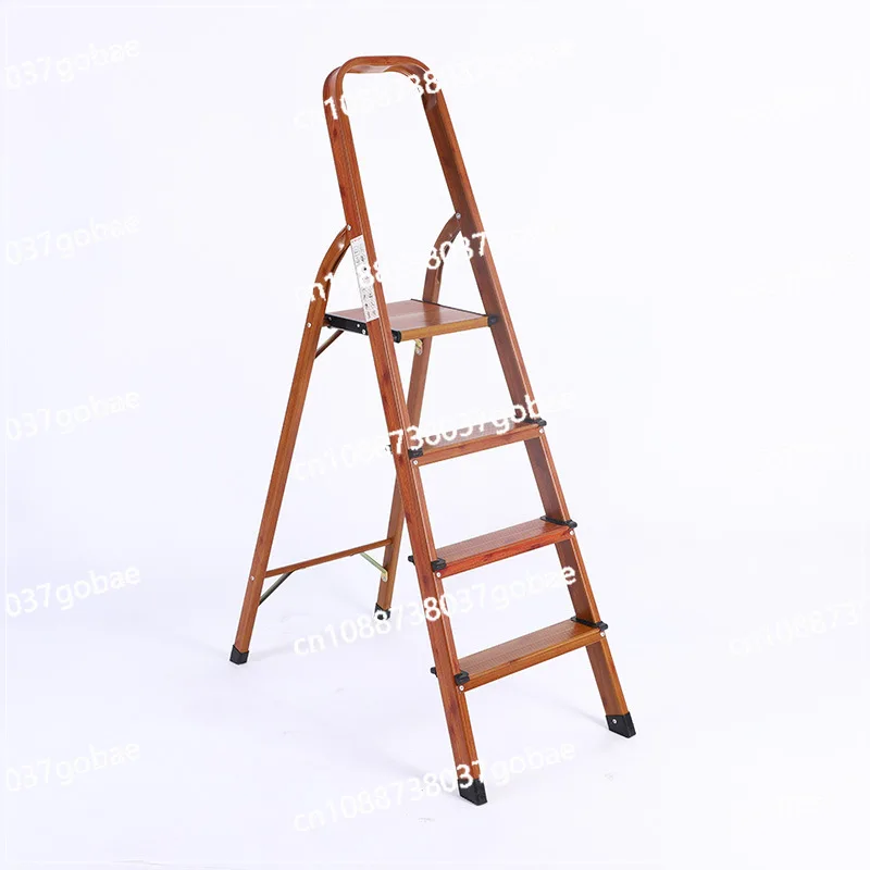 

High-grade aluminum alloy household ladder Thickened folding ladder Single side climbing ladder