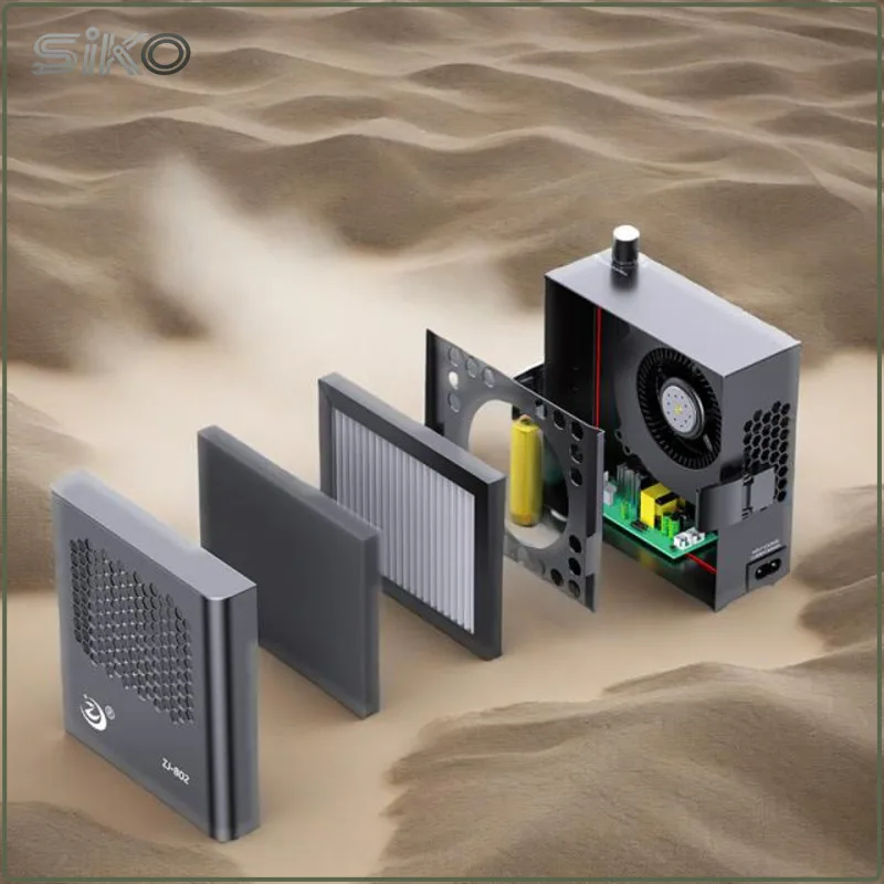 

2025 Ultra-Quiet Smoke Extractor with 8000RPM ion Fan Customized Motor for Long Use IP55 Protection Space-Saving Vertical Design