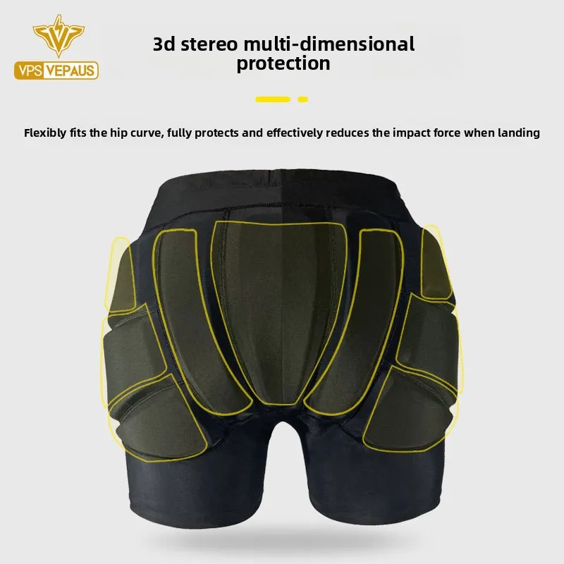 Outdoor Children's Thickened Sponge Hip Pants Ski Shorts Roller Skating Sports Skateboard Anti-drop Protective Gear