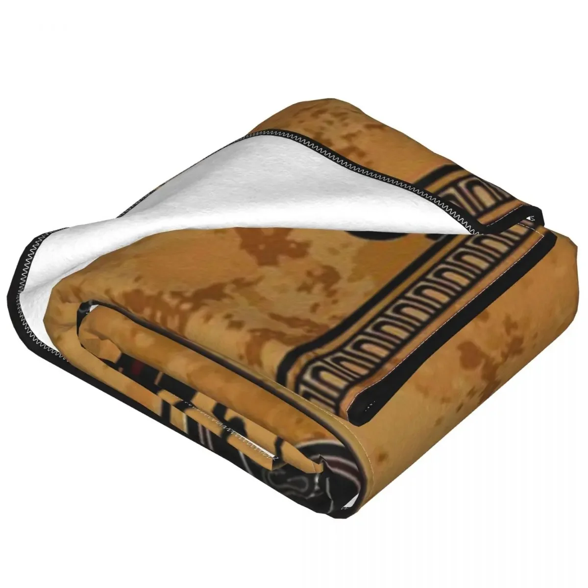 Warm Blankets Travel GREEK Ancient 470 B.C. Frieze Of A Soldier Throw Blanket Vintage Flannel Bedspread Chair Sofa Bed Cover