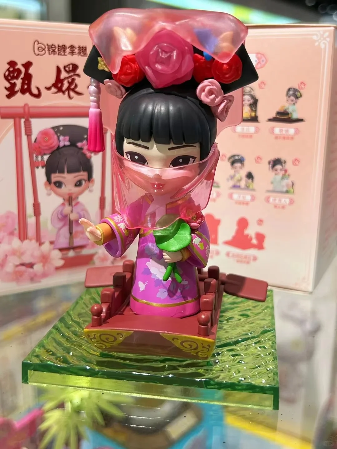Anime Empresses In The Palace 3 Generation Blind Box Legend Of Zhen Huan Action Figurine Cute Pvc Model Surprise Toy Girl Gifts