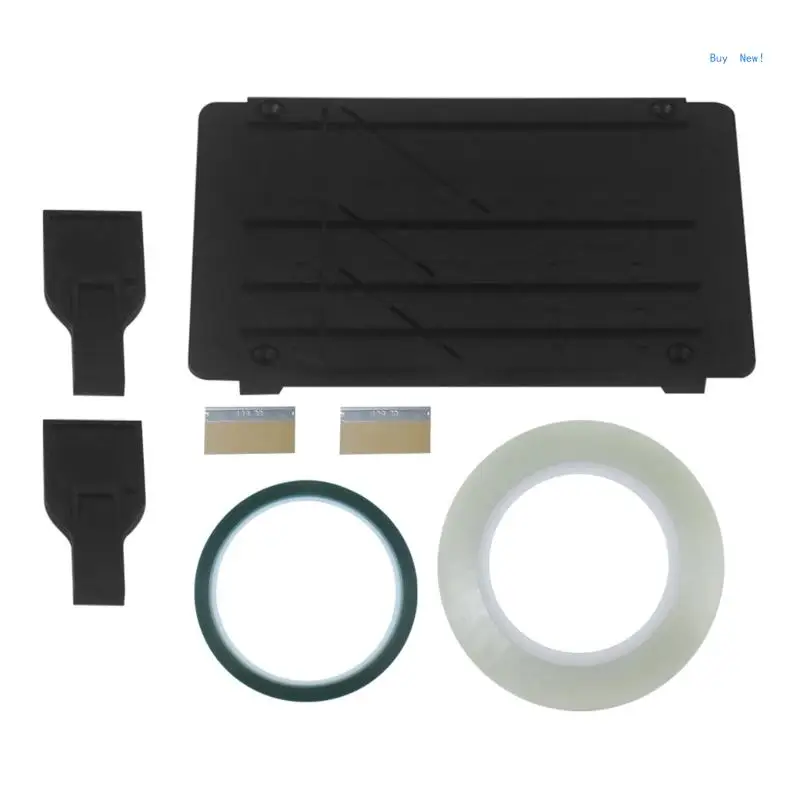 1/4 10inch Opening Cassettes Tape Splicing Set 1/4 1/2 Tape Tape Splicing Block Open Splicing Kit Fit