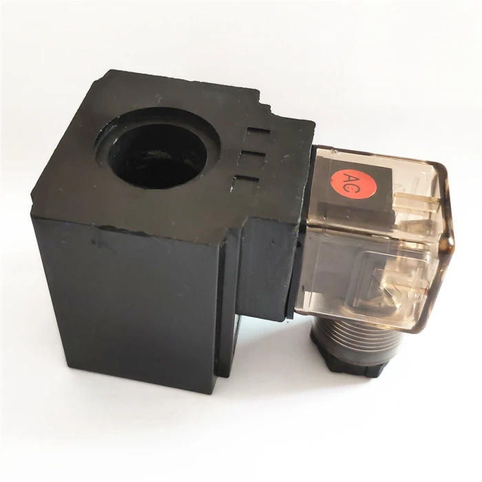 

Copper core hydraulic solenoid valve coil inner hole 20MM height 52MM square triple AC220V 110V DC24V