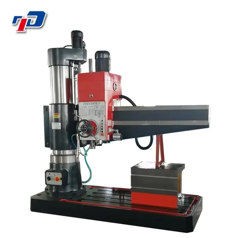 Factory Priced Z3050 Hydraulic Automatic Radial Drilling Machine Column With New Bearing And Engine Components