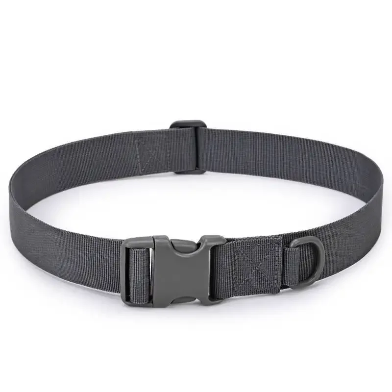 Army Style Combat Belts Quick Release Tactical Belt Fashion Black Men Canvas Military Waistband Outdoor Hunting Cycling 125cm