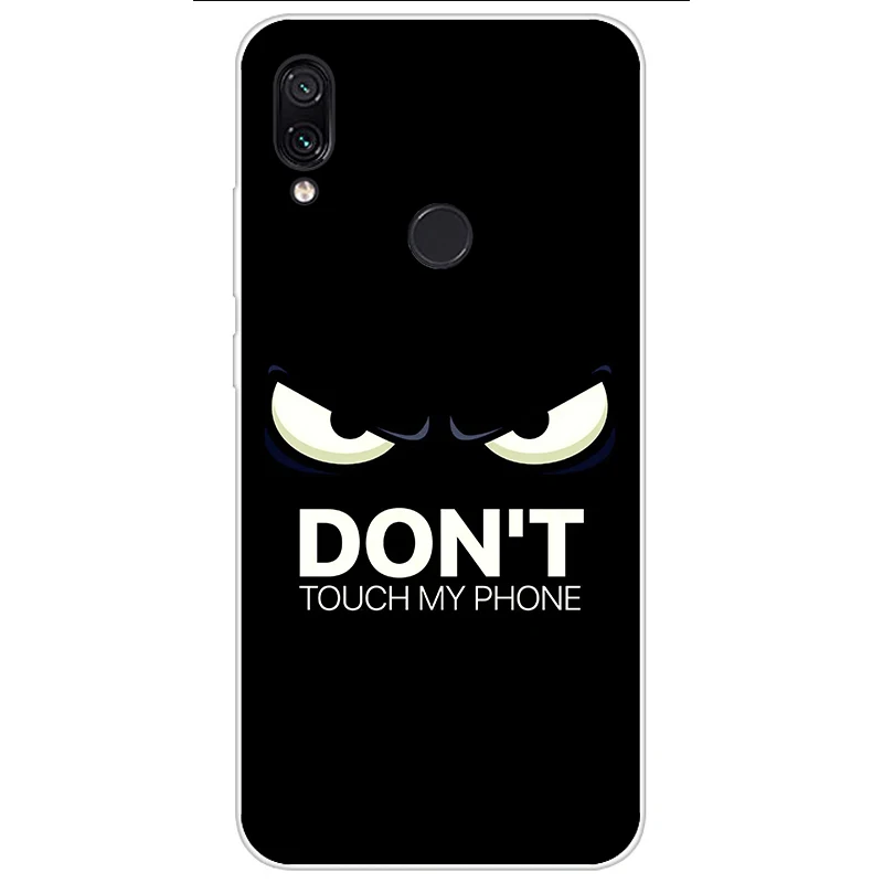 For Xiaomi Redmi Note 7 Cover Silicone on Redmi Note 7 Case TPU Bumper on Redmi Note 7 Note7  Soft Cover