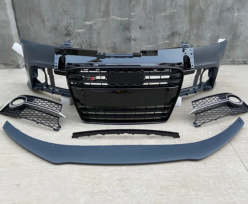 

Auto Modification Conversion Body Kit For Audi TT 08-14 Update to TTS Style Front Bumper+Grille assy