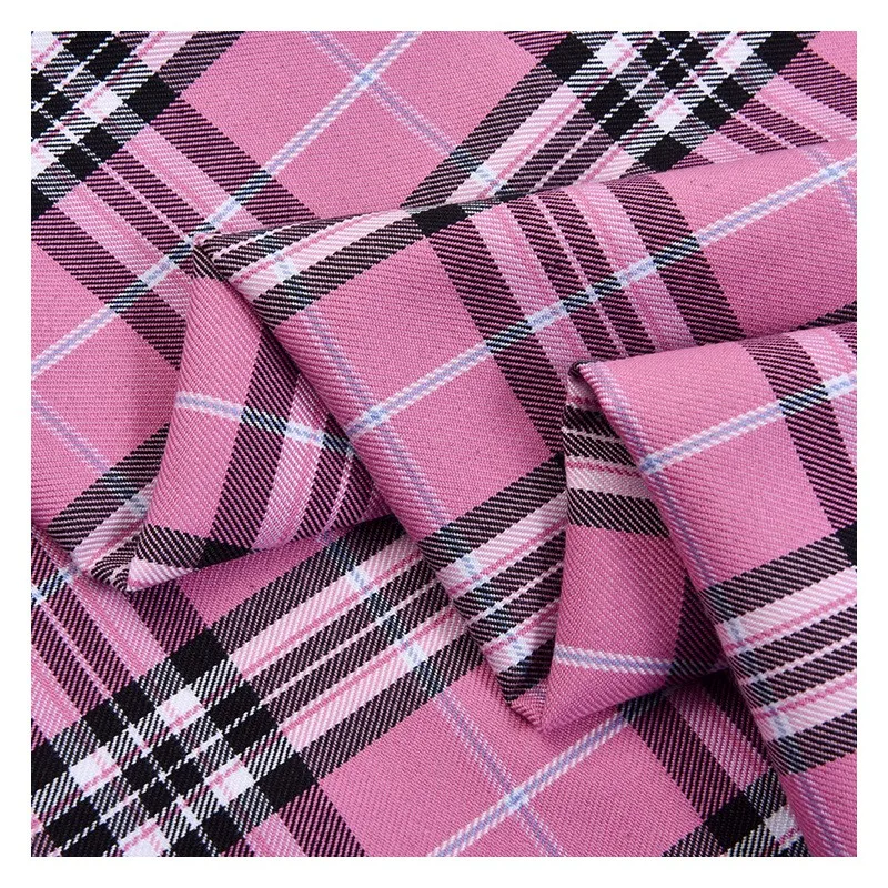 قميص ملابس مصبوغ بغزل القطن والبوليستر والزي المدرسي