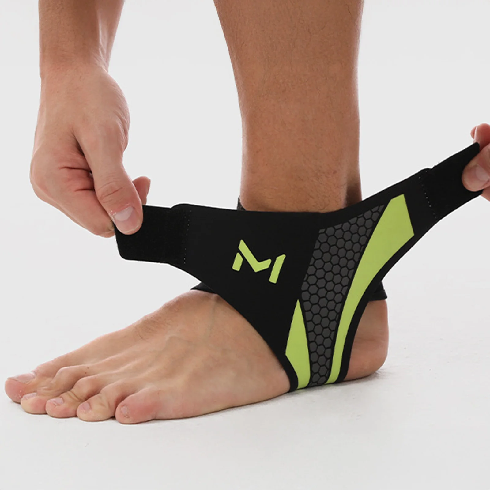 1pc Ankle Brace Support Sleeve for Basketball Soccer Running Sports Injury Prevention Women Men Adjustable Joint Brace