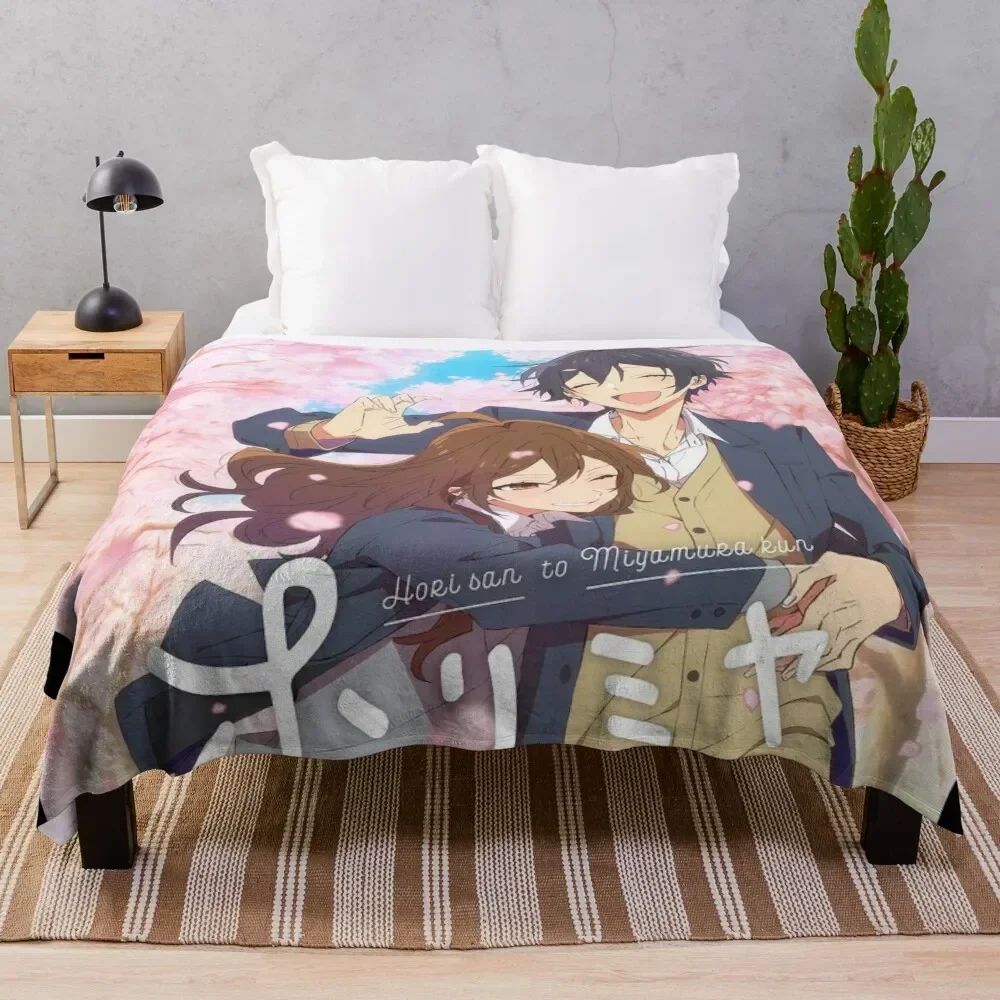 HoriMiya Anime Throw Blanket