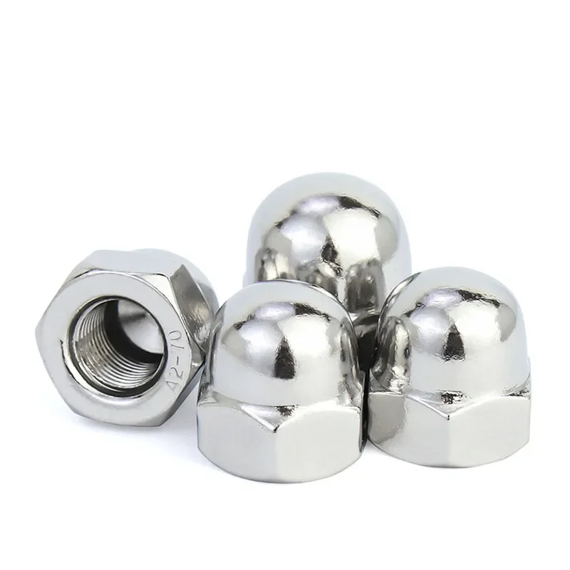 1~20PCS 304/316 Stainless Steel Cap Nuts M3 M4 M5 M6 M8 M10 M12 M14 M16 M18 M20 M22 M24 Cover Semicircle Acorn Nuts