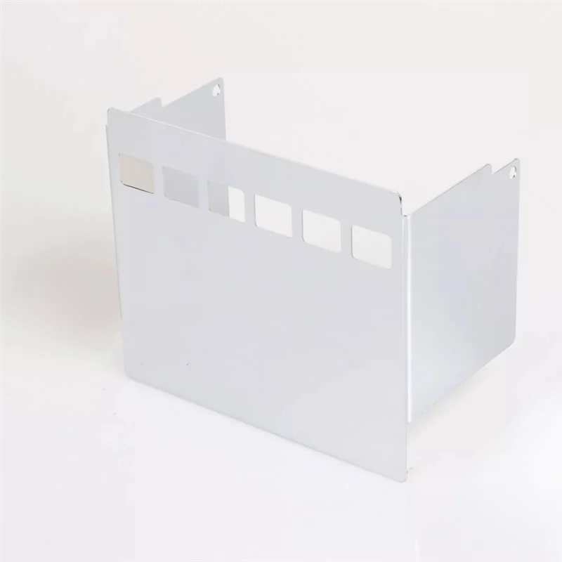 A03Z-Chrome Square แบตเตอรี่กล่องสําหรับ Dyna Low Glide FXS Super Glide FXR FX