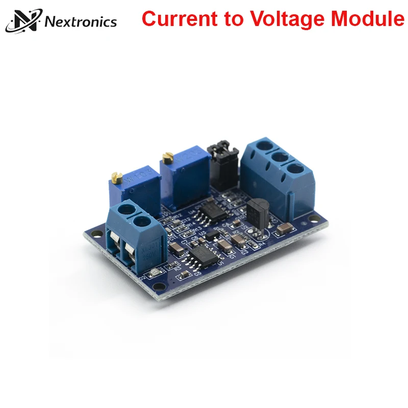 1/3/5/10PCS 0/4-20mA Current to Voltage Converter Module 0-3.3V 5V 10V Signal Transmitter Conditioning Board