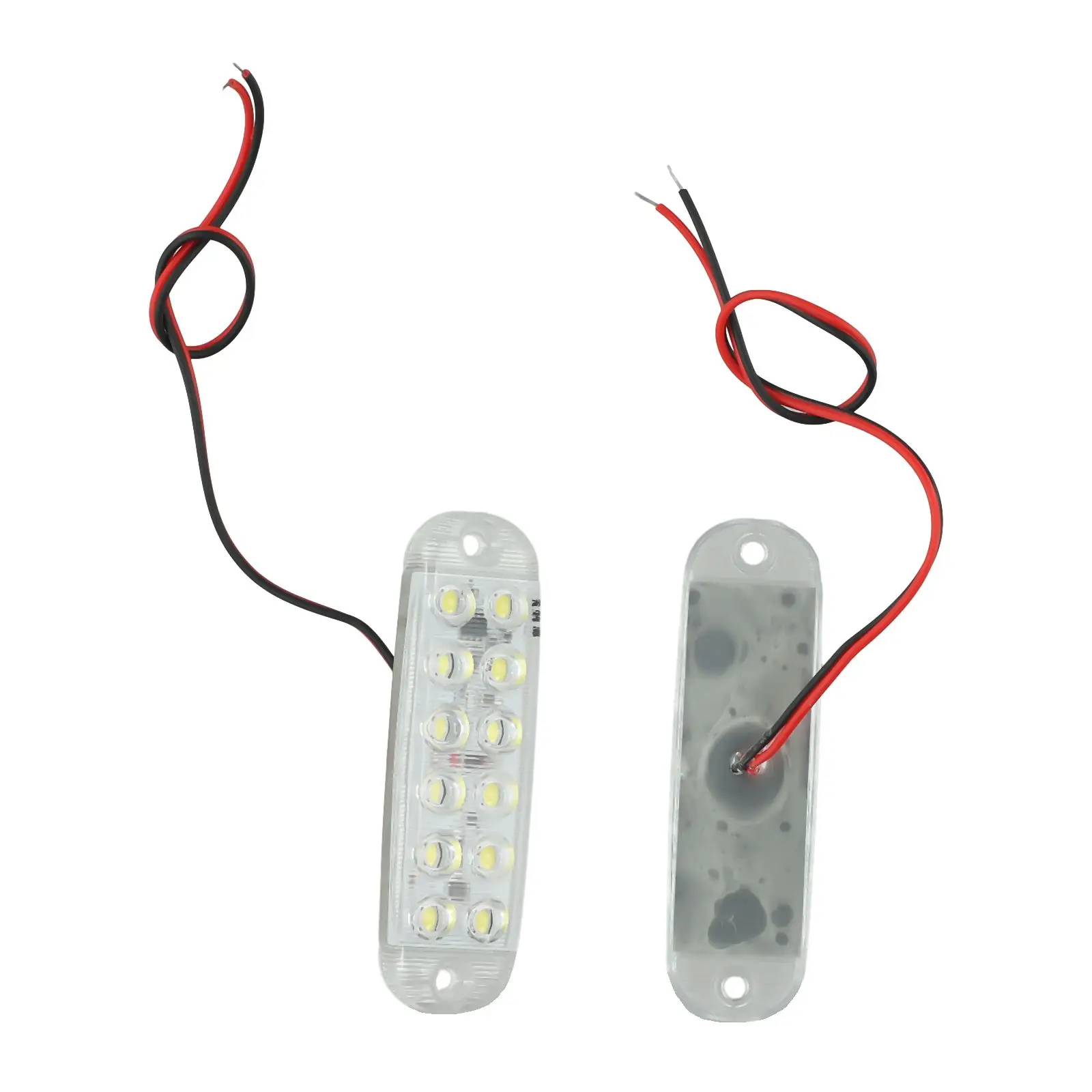 12 LED 12V-80V LED Car Vehicle Interior Roof Ceiling Reading Lamp Interior Lighting Car Strobe Light Auto Accessories