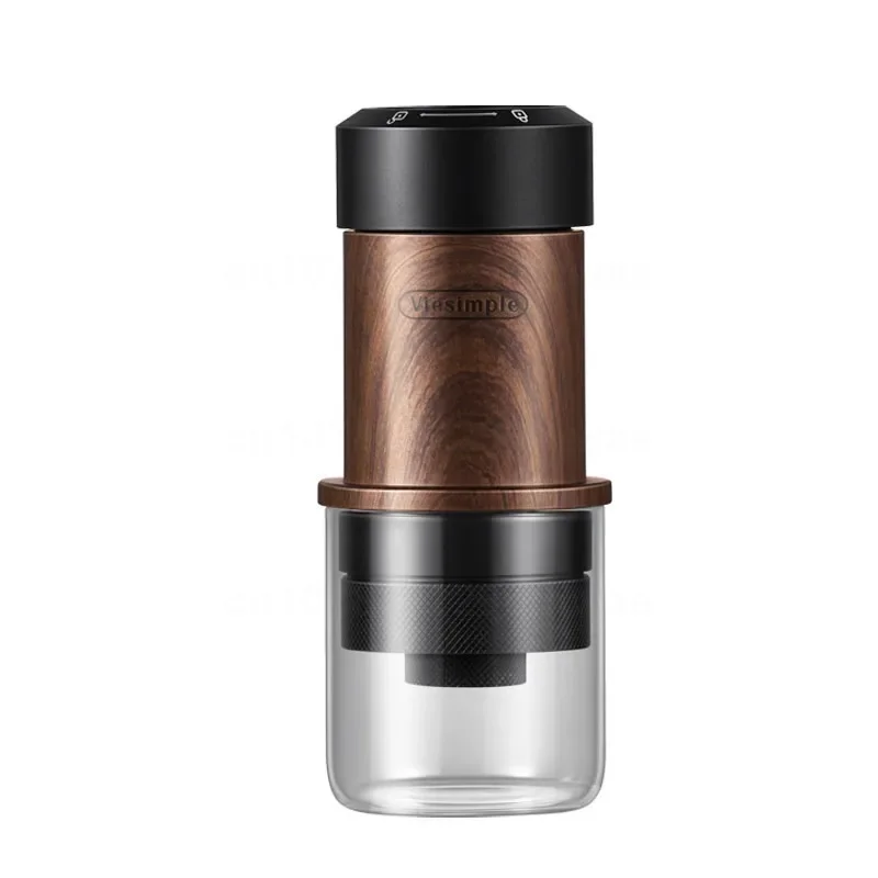 Viesimple VS 2-in-1 Portable Espresso Machine Manual Hand Press Coffee Maker for Ground Coffee Capsule Outdoor Camping M5