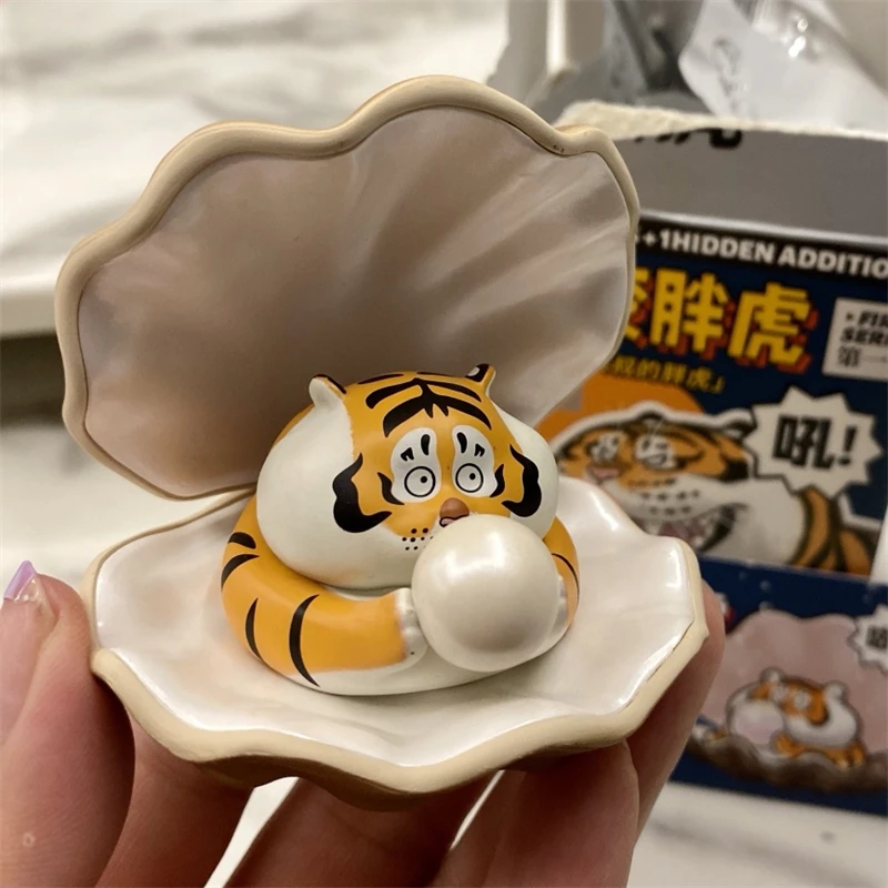 Fat Tiger Panghu Blind Box Toys Tiger Can Be Anything Action Figure Dolls Mystery Box Christmas Gift for Kids Car Decoration