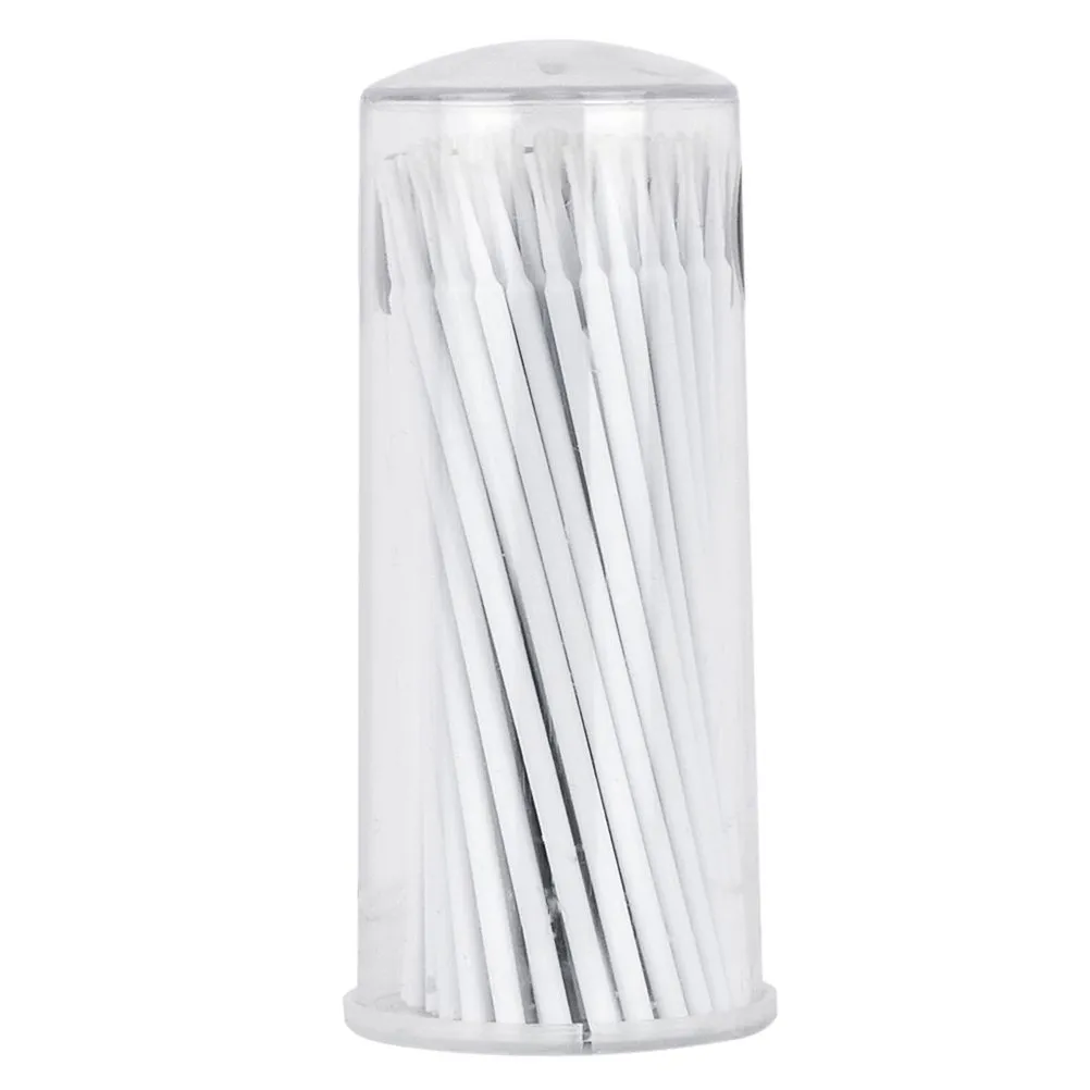 

100 шт. одноразовых аппликаторов для ресниц с гибким наконечником и ручкой из АБС-пластика для точного нанесения, чистых и гигиеничных