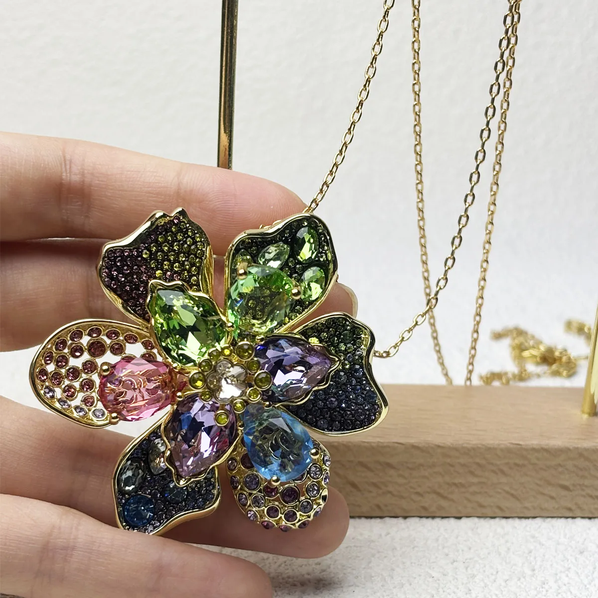 Original 2025 nuevo conjunto de joyería fina pendientes de mariposa asimétricos collar de mariposa anillos para mujer regalo romántico