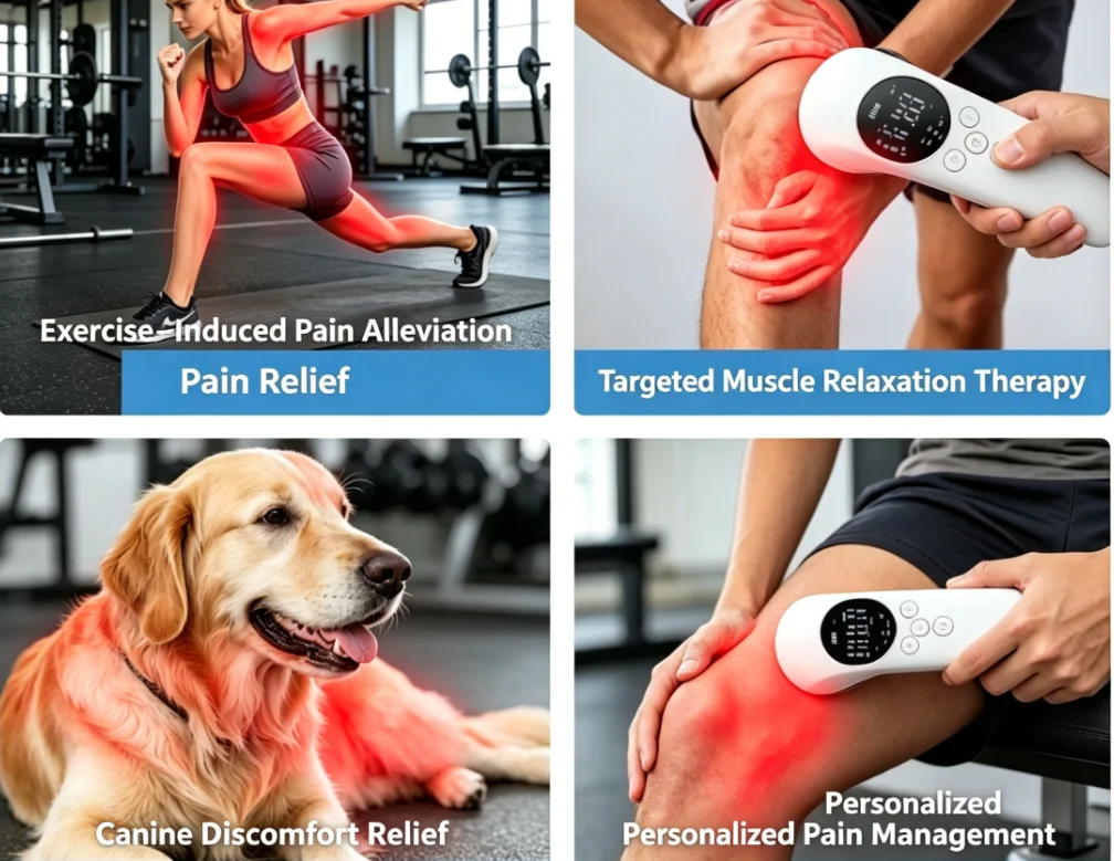 

Class 3b Cold Laser LLLT Device, 650nm×16+808nm×4 Infrared Red Light, for Pain Relief & Wound Healing Therapy