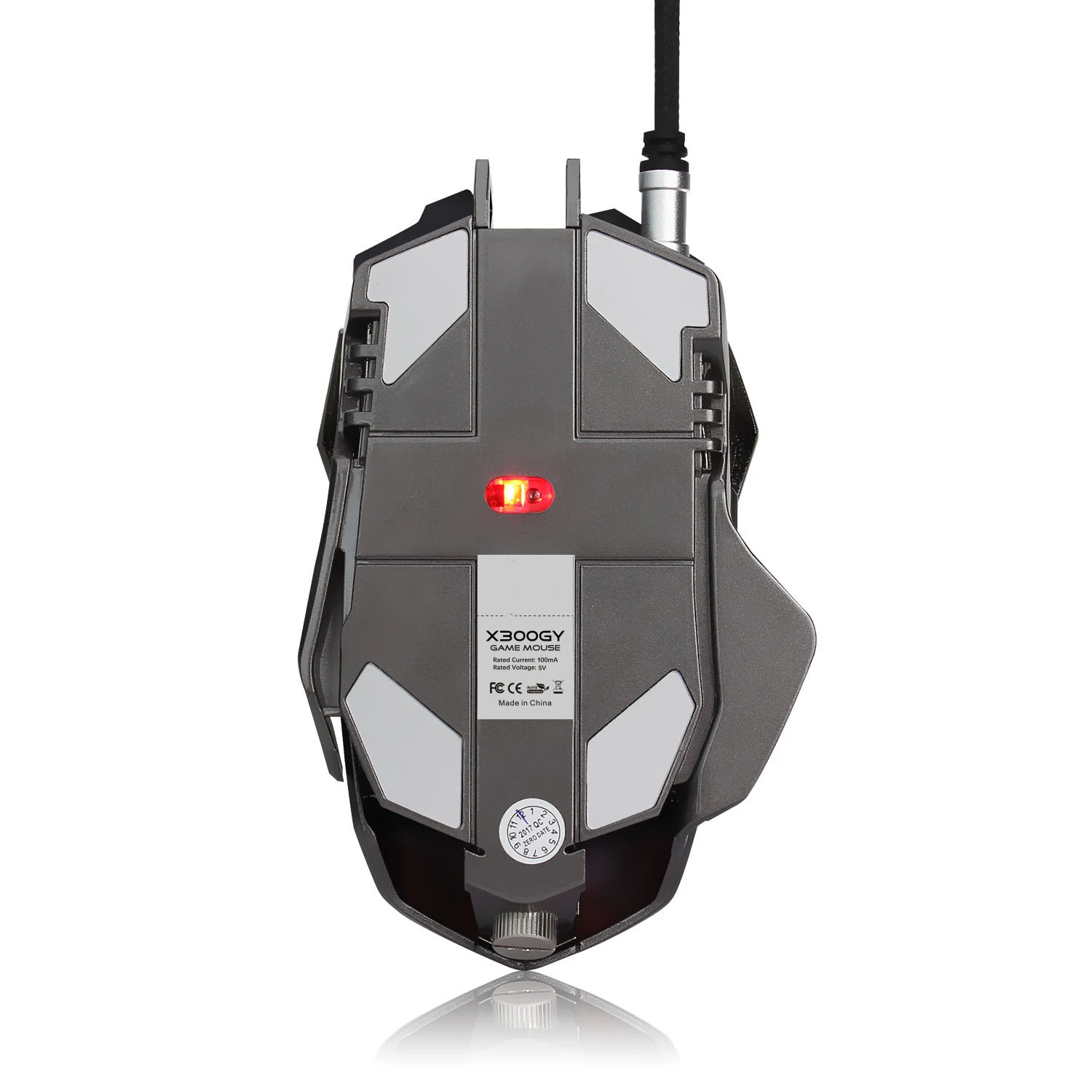 Maus spieler programmier bar USB verkabelt mechanische Gaming-Maus dpi 9 für Computer