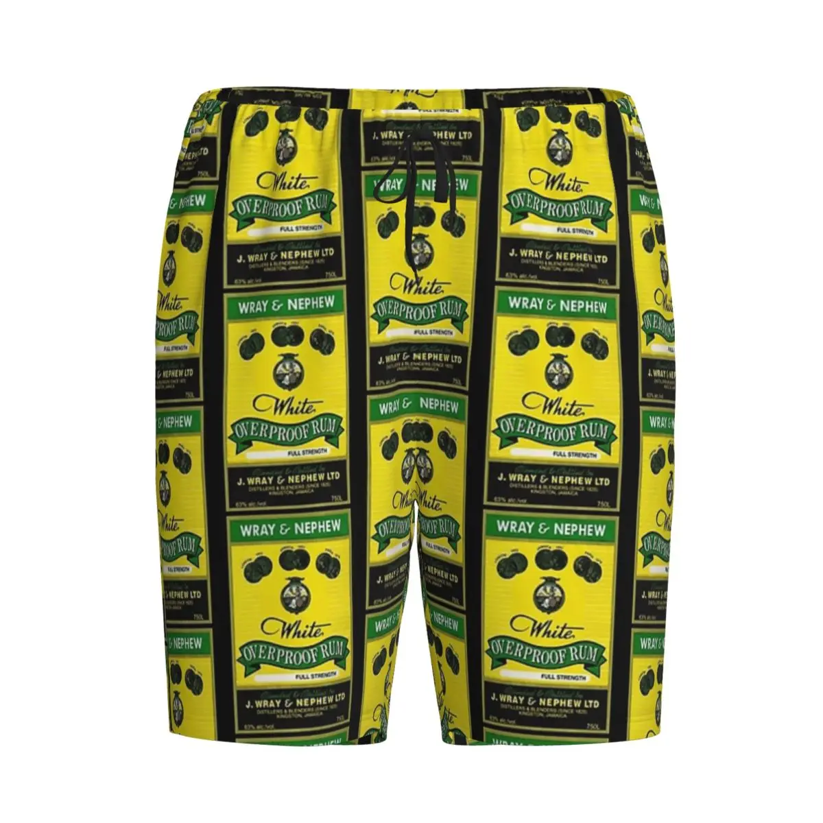 

Мужские шорты-пижамы Custom Wray And Nephew, брюки для сна, домашняя одежда, нижняя часть пижамного комплекта