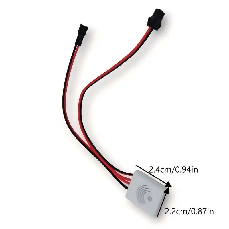 1/2Pcs 5.8GHz Microwave Motion Sensor Switch - High Sensitivity Human Detect Module, DIY Cabinet Closet Light Accessory